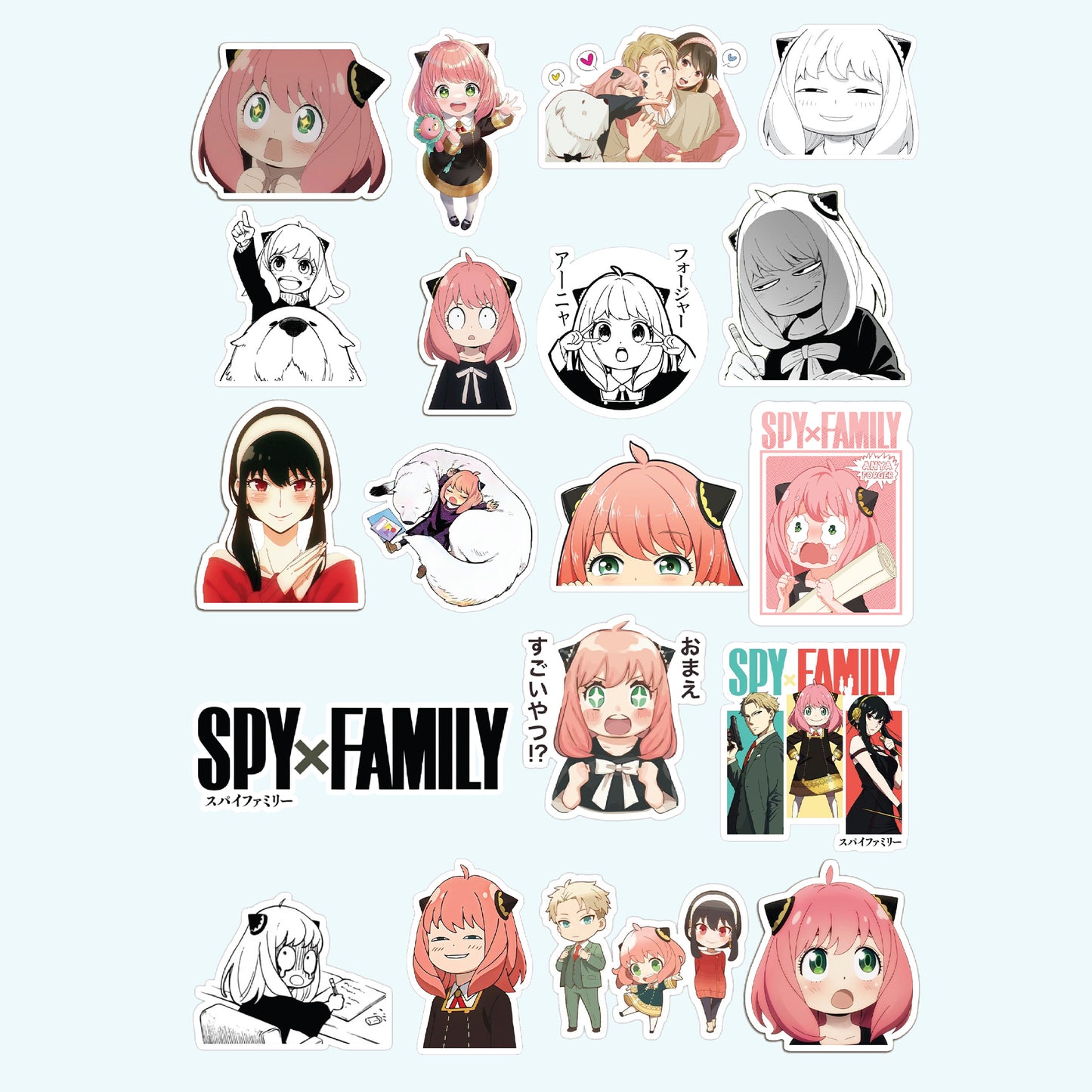 Spy X Family Stickers