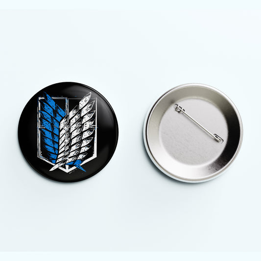 Attack On Titan Logo Pin