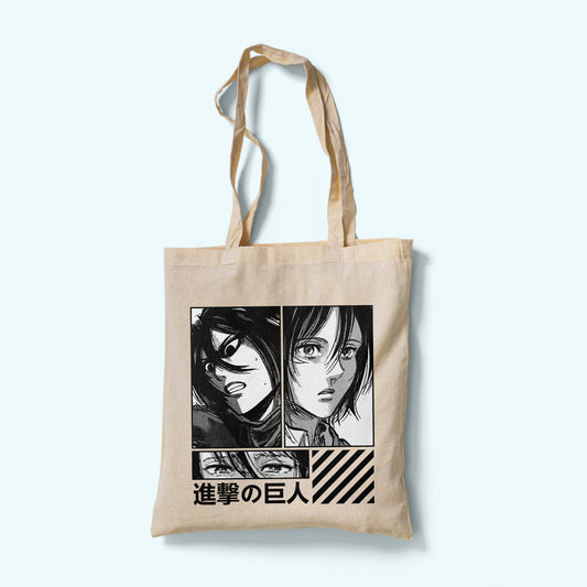 Mikasa Manga Tote Bag