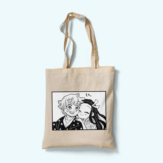 Nezuko & Zenitsu Tote Bag