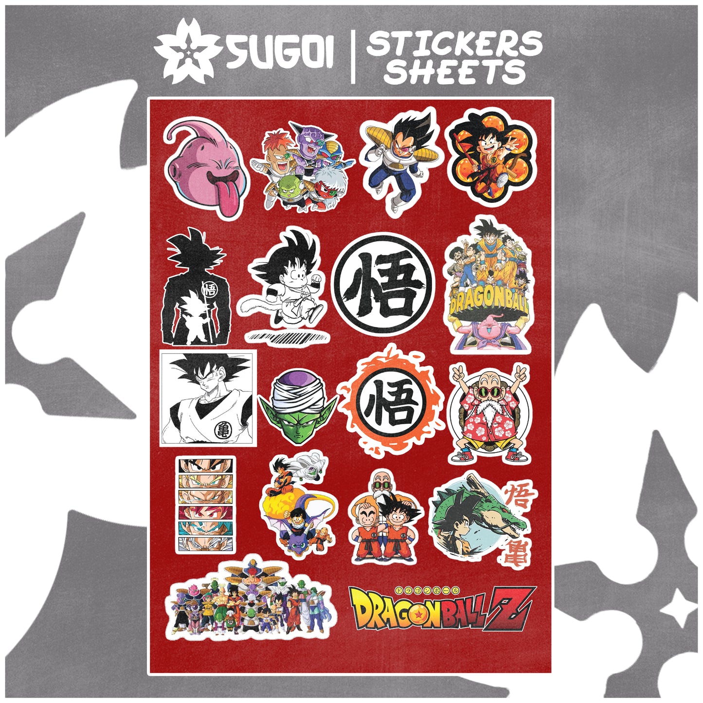 Dragon Ball Stickers