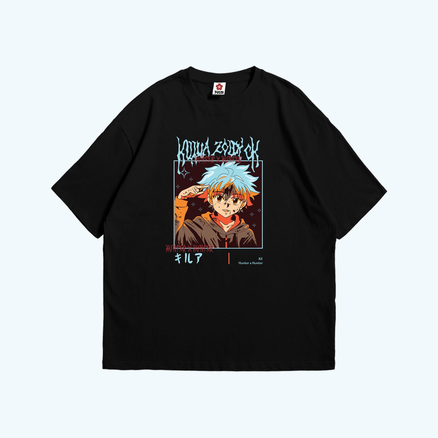 killua hxh t-shirt code s31