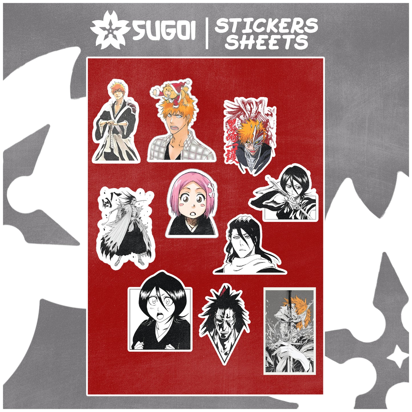 Bleach Stickers