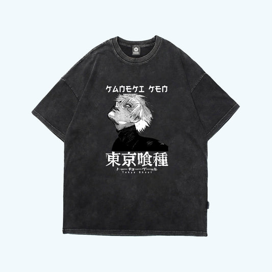 Kaneki Tokyo Ghoul Over Size T-Shirt