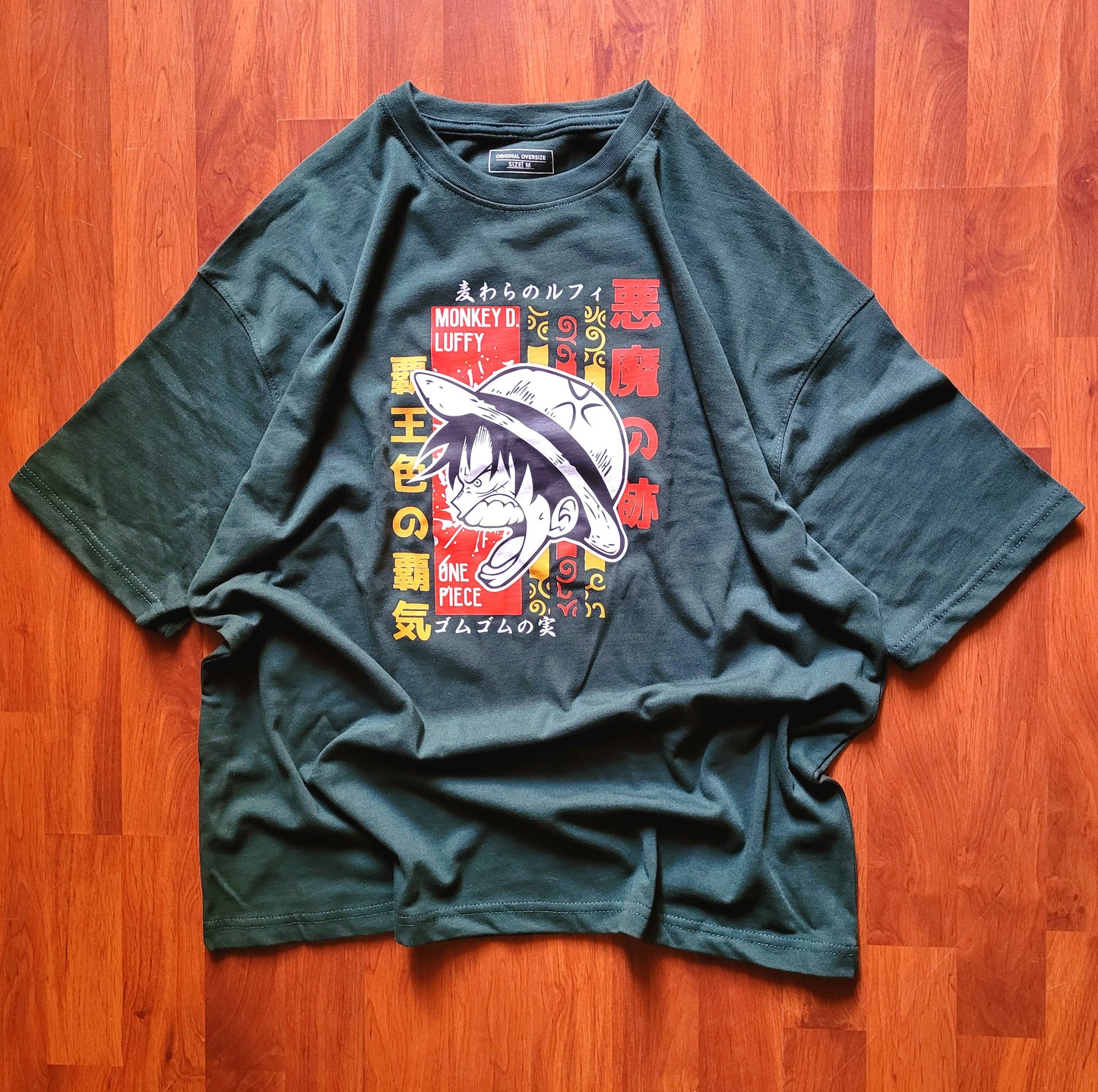 Luffy Face Over Size T-Shirt