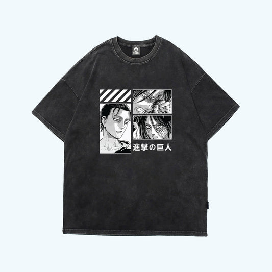 Eren Yeager Manga Over Size T-Shirt
