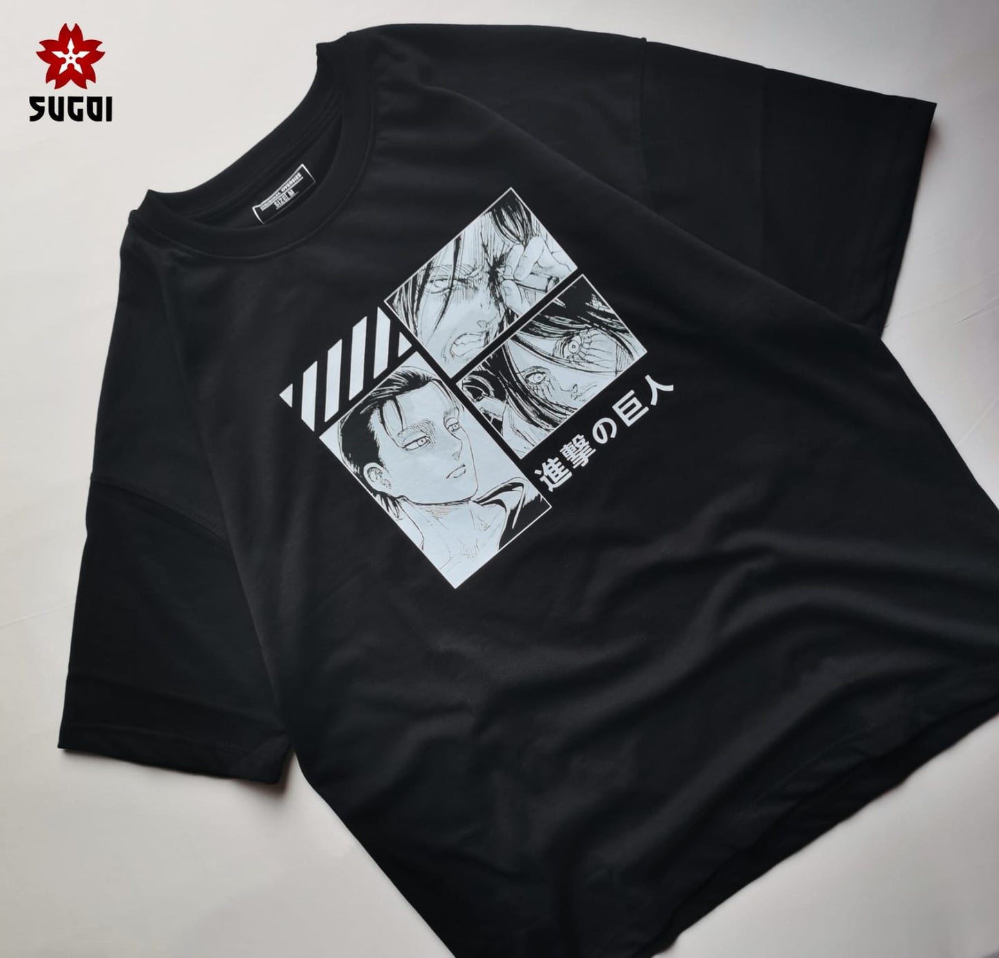 Eren Yeager Manga Over Size T-Shirt