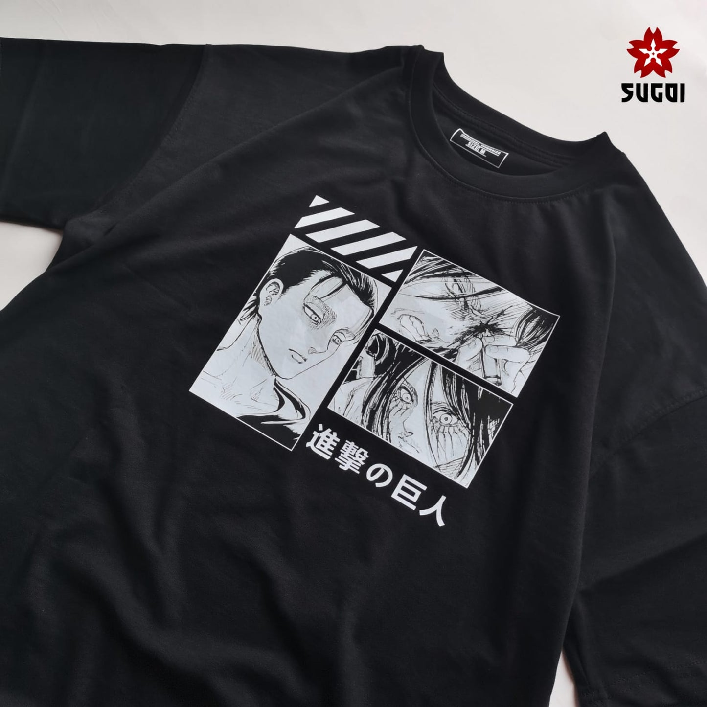 Eren Yeager Manga Over Size T-Shirt
