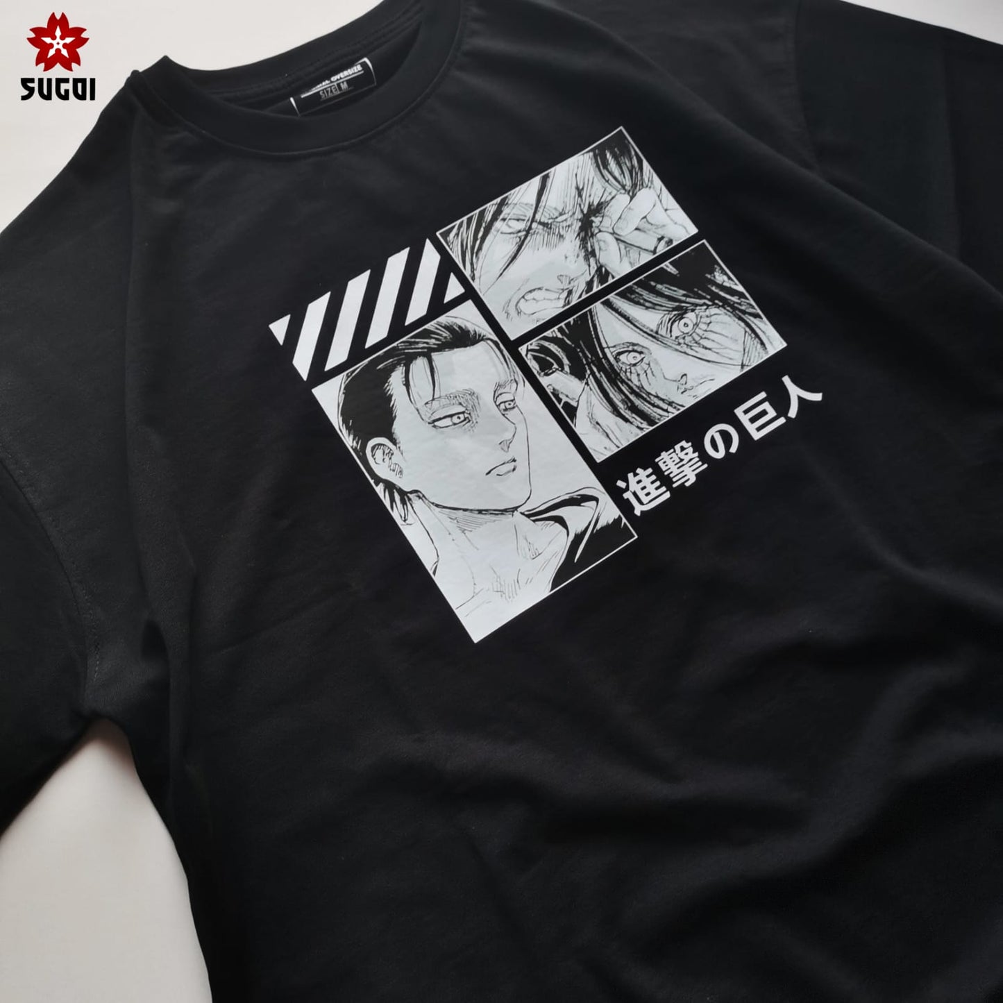 Eren Yeager Manga Over Size T-Shirt