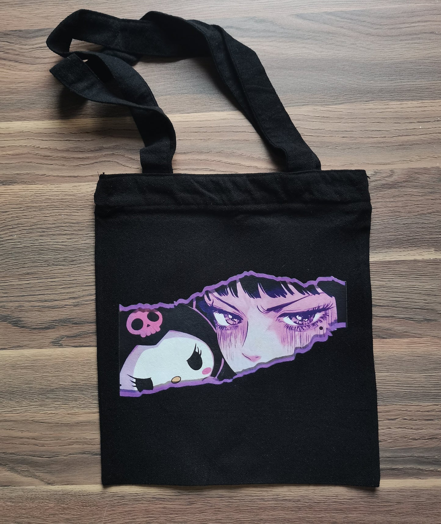 New Anime Girl Eyes Tote Bag