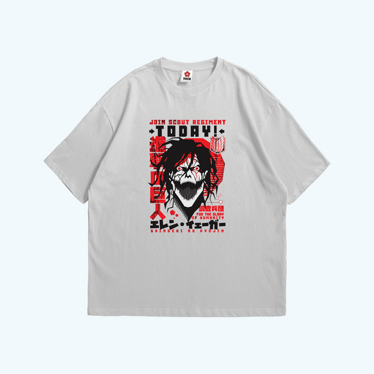 Titan Eren Over Size T-Shirt