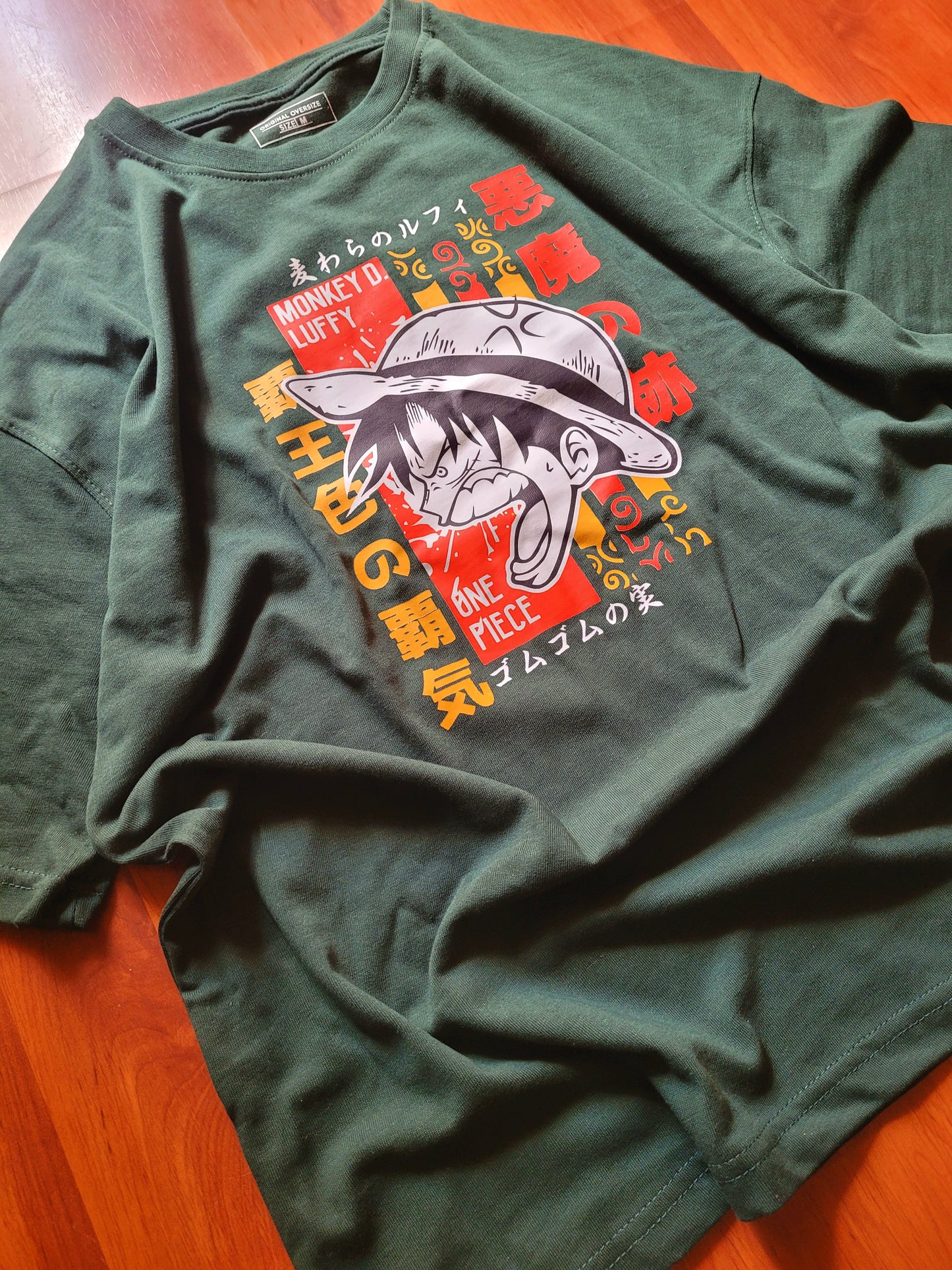 Luffy Face Over Size T-Shirt
