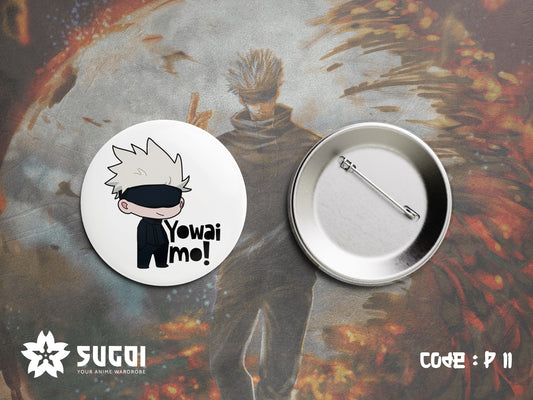 GOJO Yowai Mo Chibi Pin