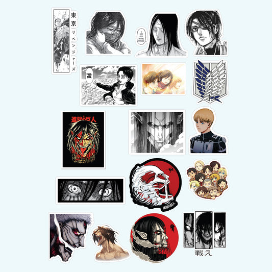 attack on titans stickers