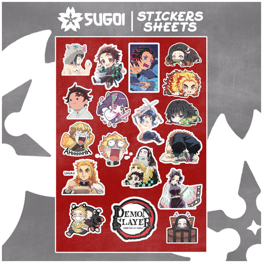 Demon Slayer Stickers