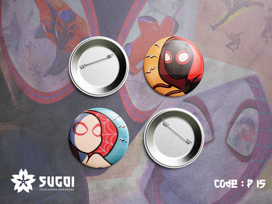 Spider man and spider woman Pin