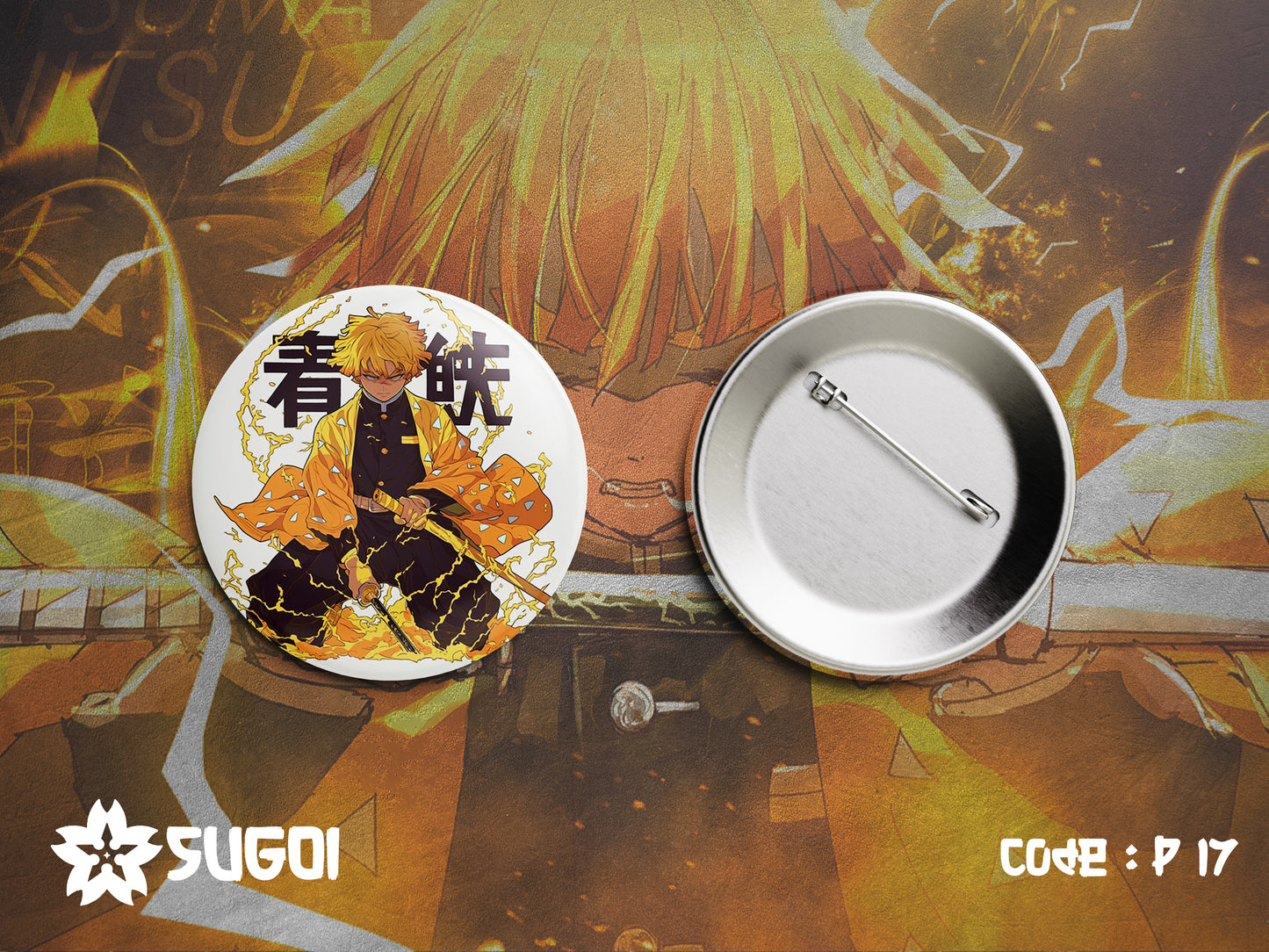 Zenitsu Pin