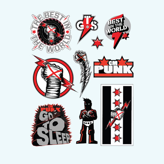 CM Punk Stickers