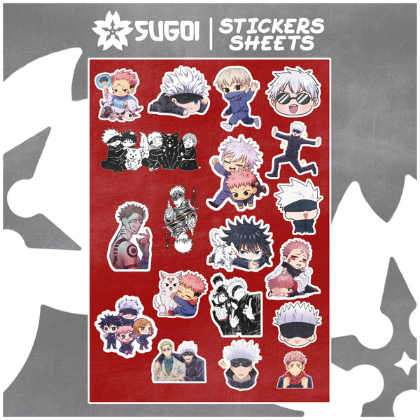 Jujutsu Kaisen Stickers – SUGOI STORE