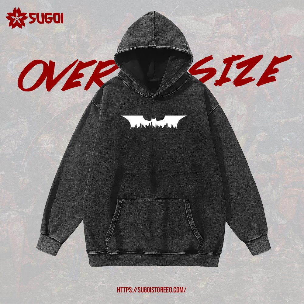 Batman logo Oversized Hoodie