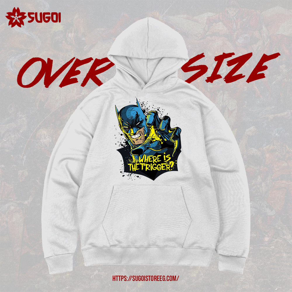 Batman character Oversized Hoodie