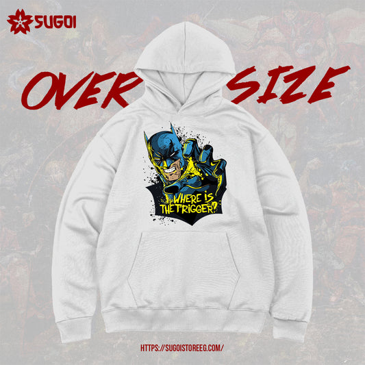 Batman character Oversized Hoodie