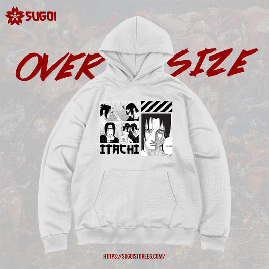 Itachi panel Oversized Hoodie