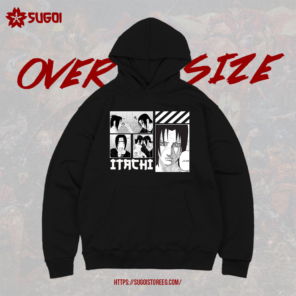 Itachi panel Oversized Hoodie