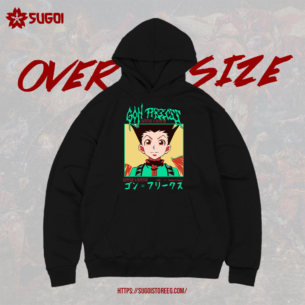 Gon street design Oversized Hoodie