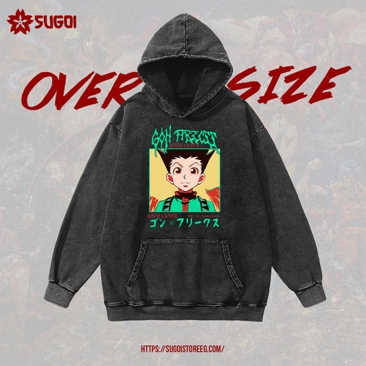 Gon street design Oversized Hoodie