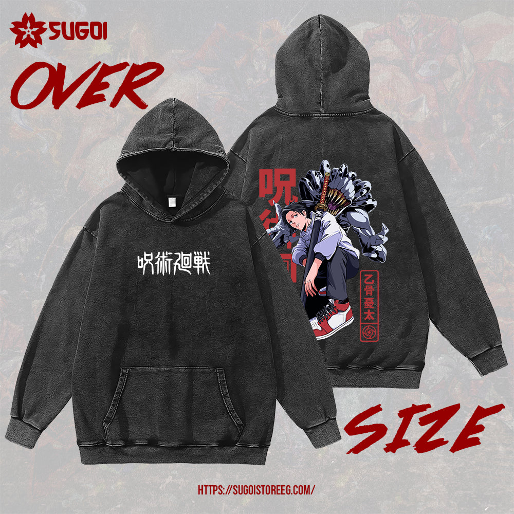 Yuta and Rika Oversized Hoodie
