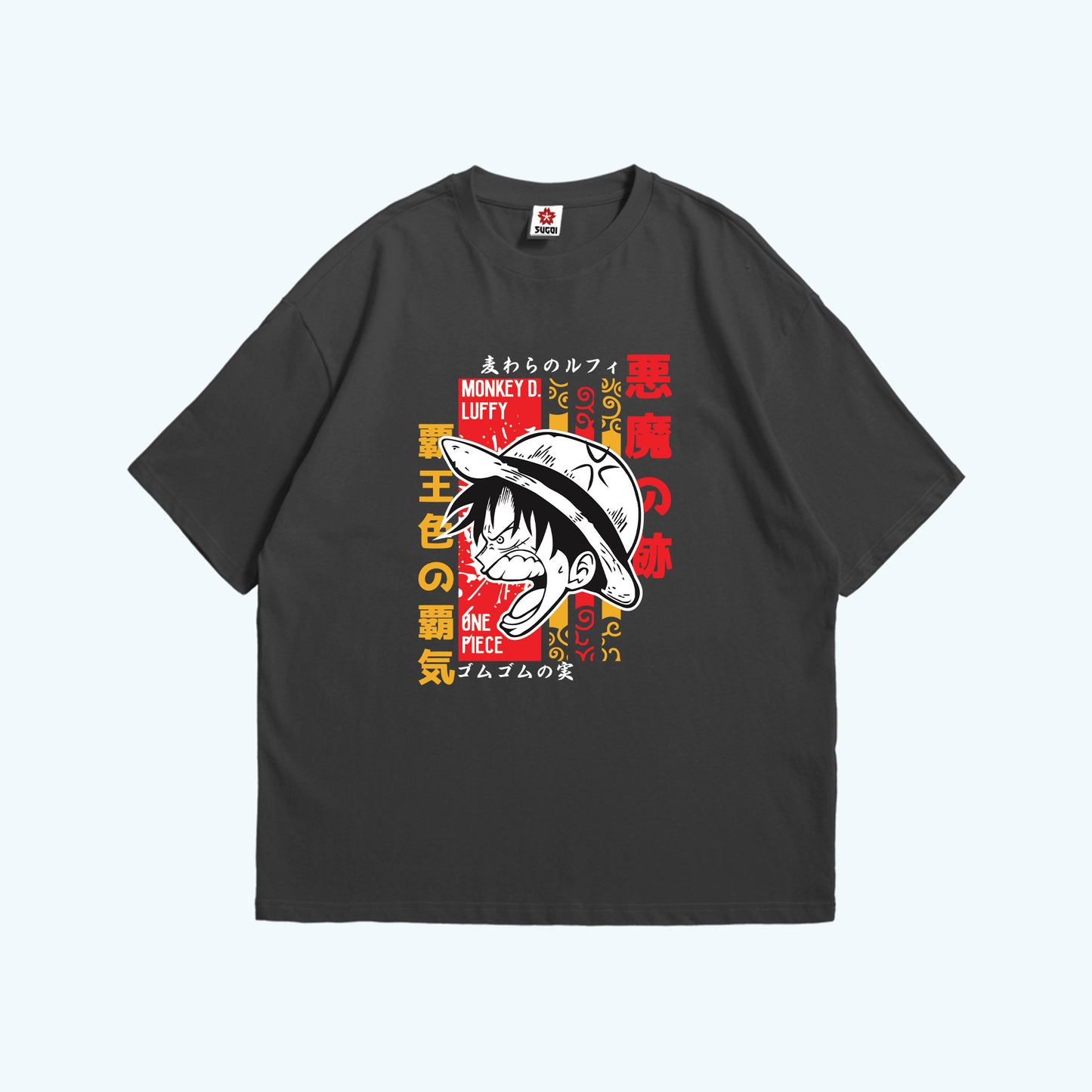 Luffy Face Over Size T-Shirt