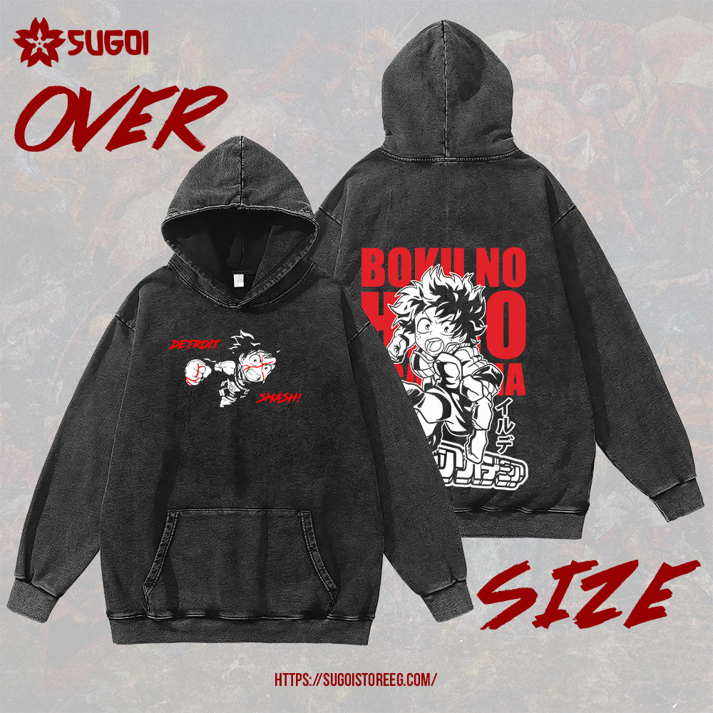 Izuku Midoriya Oversized Hoodie