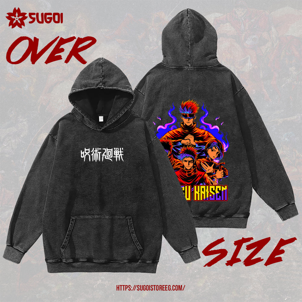 Jujutsu Kaisen Team Oversized Hoodie