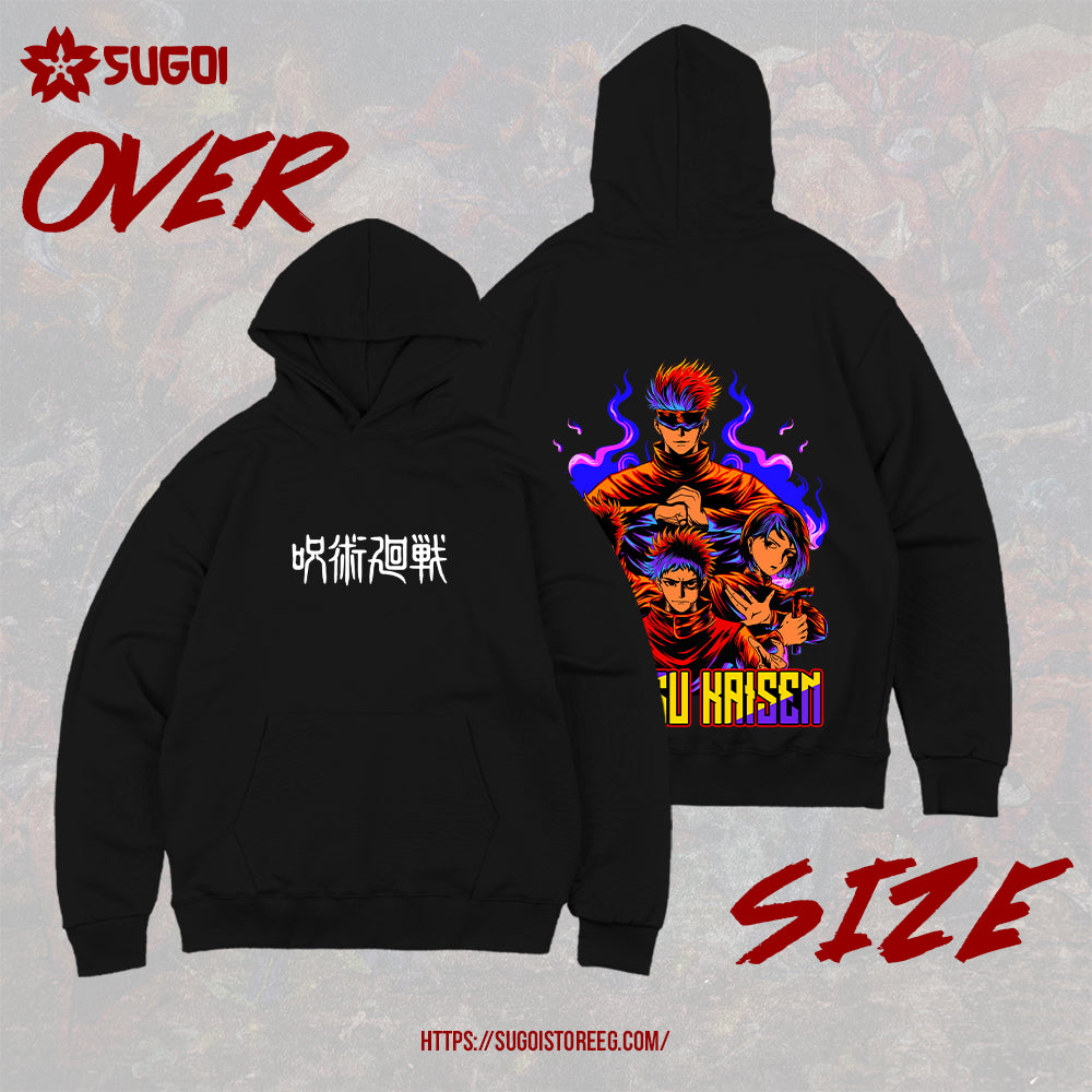 Jujutsu Kaisen Team Oversized Hoodie