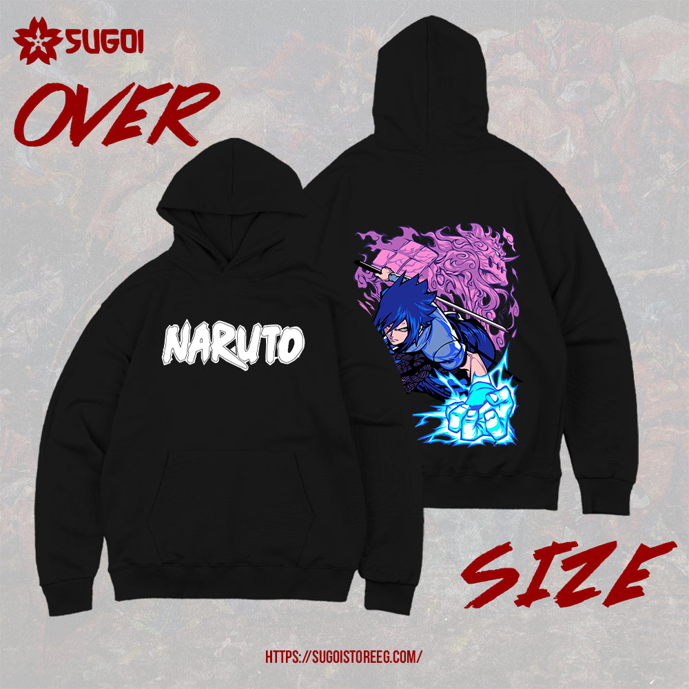 Uchiha Sasuke Susanoo Oversized Hoodie