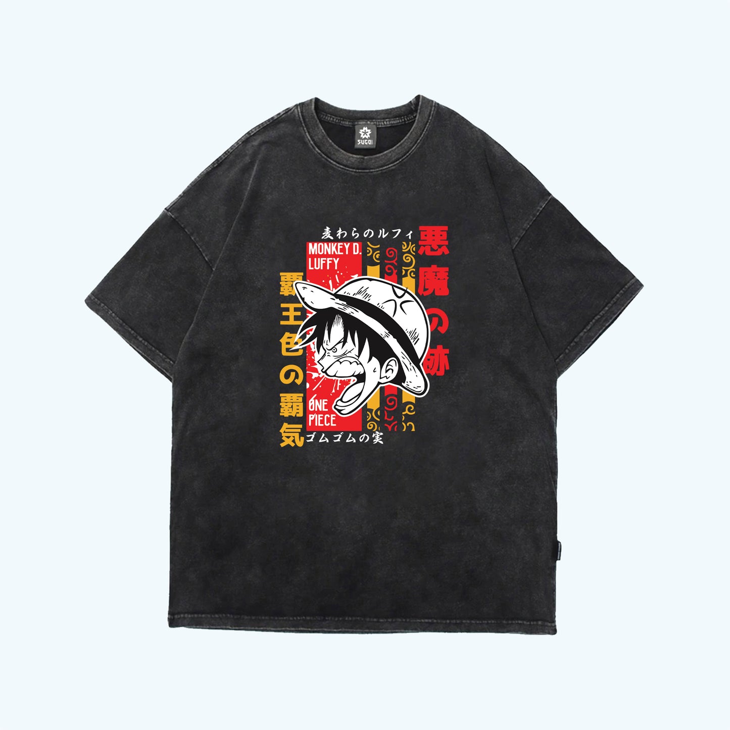 Luffy Face Over Size T-Shirt