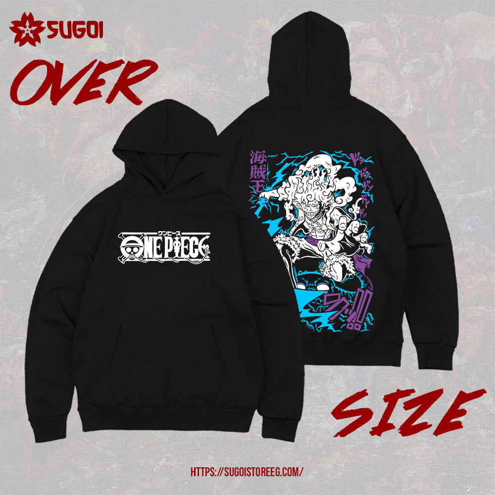 New Luffy Gear5 (2) Oversized Hoodie (Copy)
