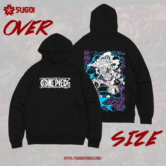 New Luffy Gear5 (2) Oversized Hoodie (Copy)