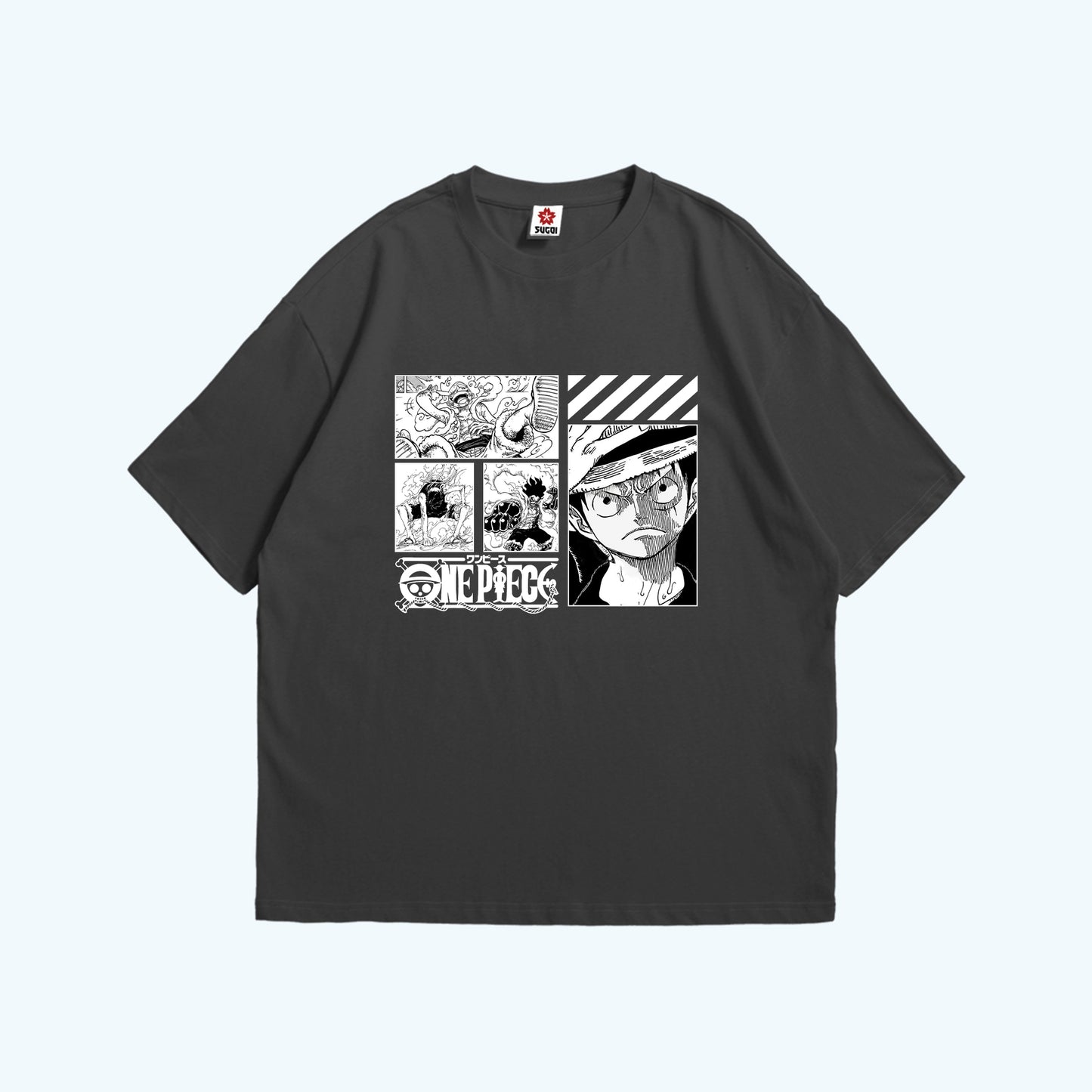 New Luffy Manga Over Size T-Shirt