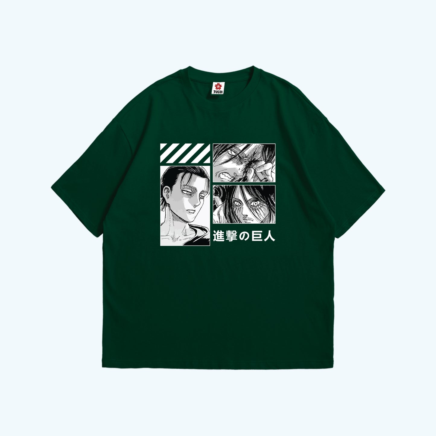 Eren Yeager Manga Over Size T-Shirt