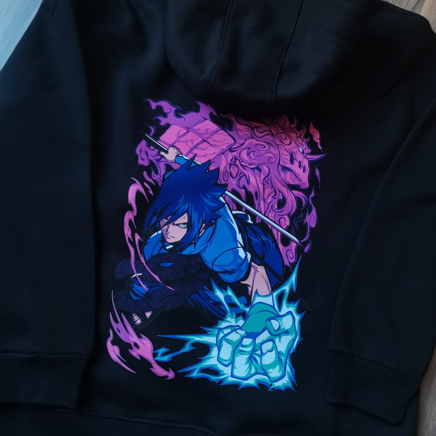 Uchiha Sasuke Susanoo Oversized Hoodie