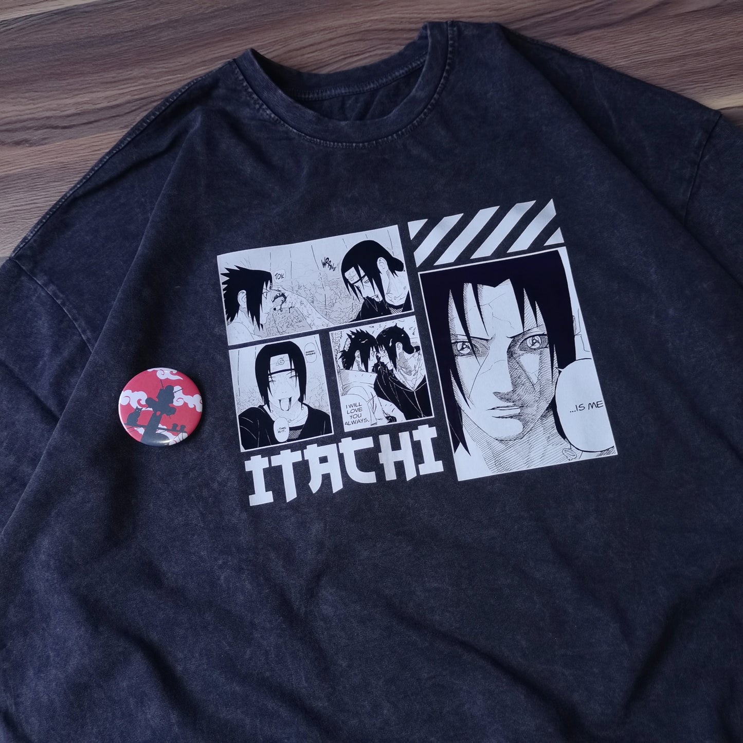 New Itachi Manga Over Size T-Shirt
