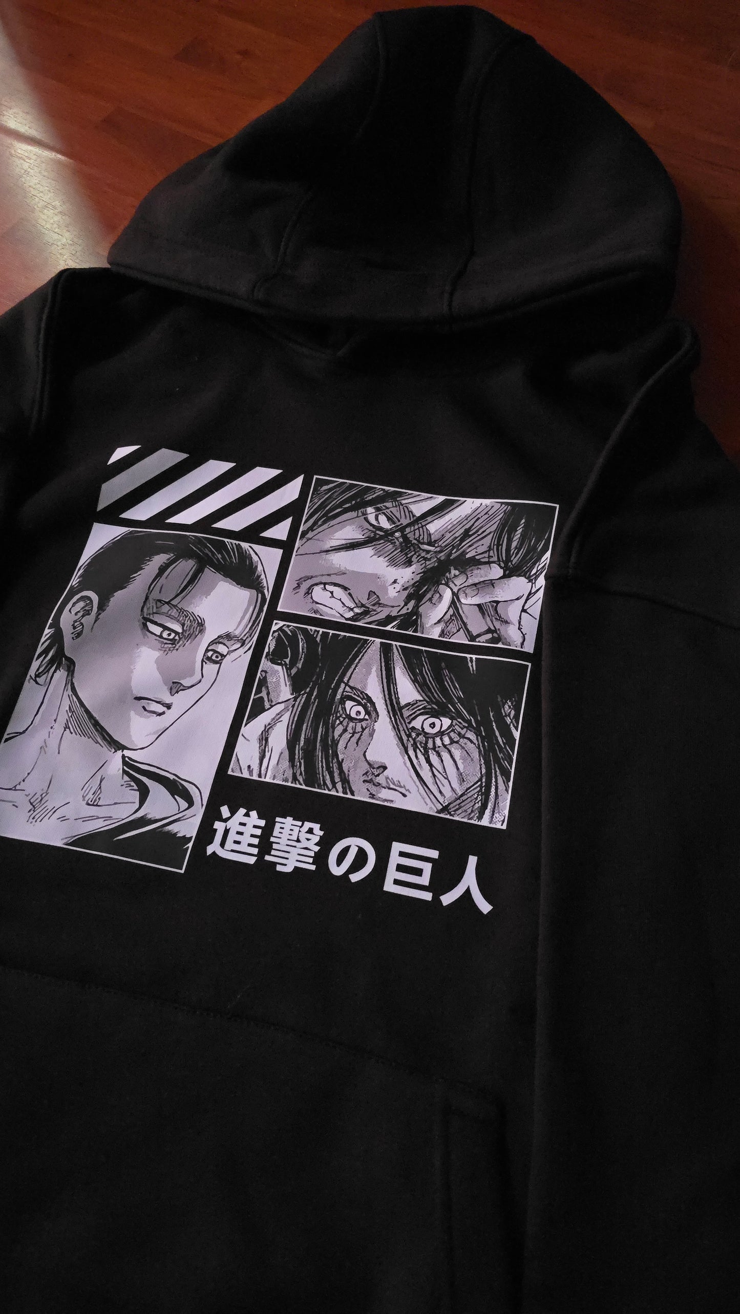 Eren panel Oversized Hoodie
