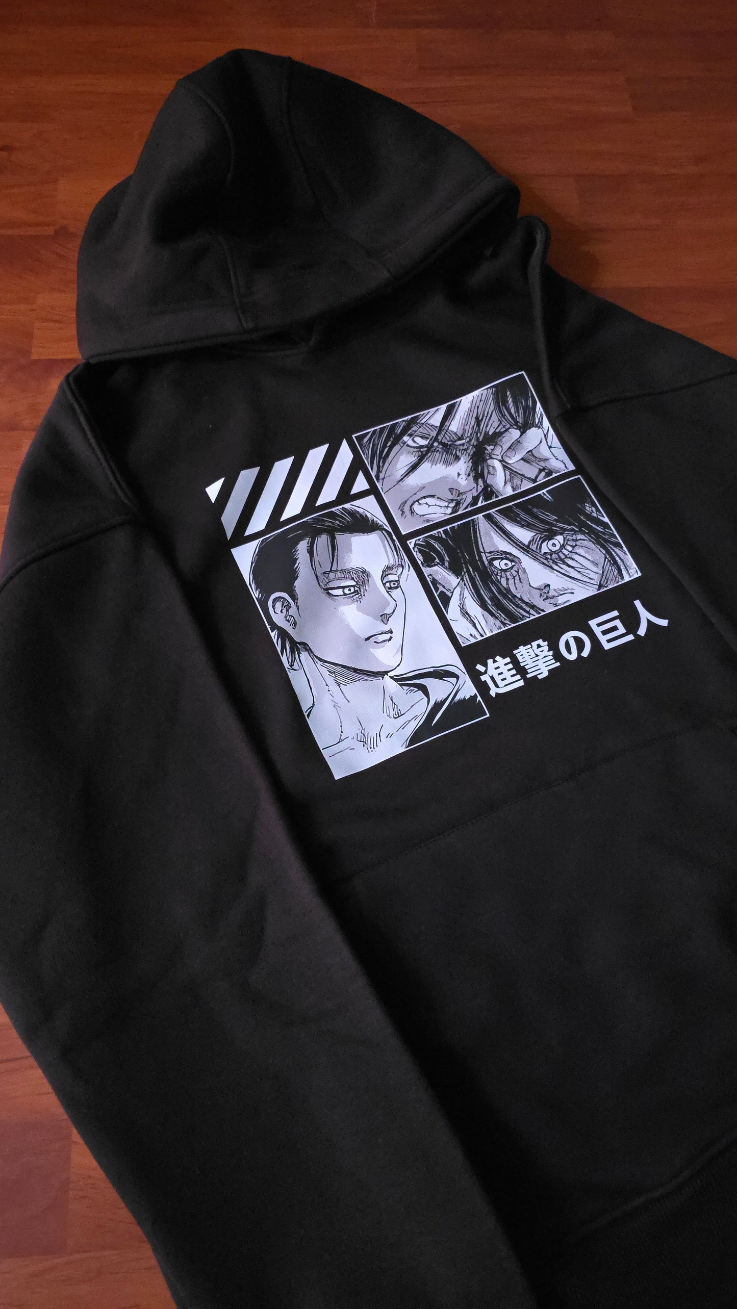 Eren panel Oversized Hoodie